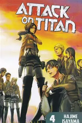 دانلود pdf کتاب مجموعه مانگا : Attack On Titan 4 هاجیمه ایسایما