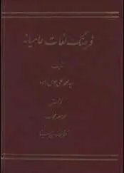 دانلود pdf کتاب فرهنگ لغات عامیانه محمدعلی جمال زاده رایگان