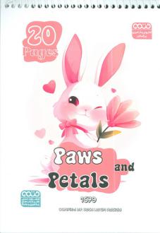 دانلود pdf کتاب رنگ آمیزی بزرگسالان (طرح PAWS AND PETALS،کد 1579) رضا حتمی رازلیقی