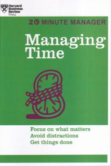 دانلود pdf کتاب Managing Time هاروارد بیزینس ریویو