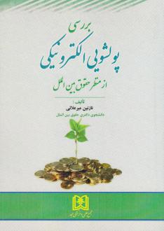 دانلود pdf کتاب بررسی پولشویی الکترونیکی نازنین میرعلایی