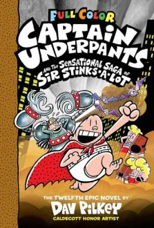دانلود pdf کتاب captain Undepants vol. 12 دیو پیلکی
