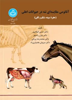 دانلود pdf کتاب آناتومی مقایسه ای تنه در حیوانات اهلی حسن گیلانپور