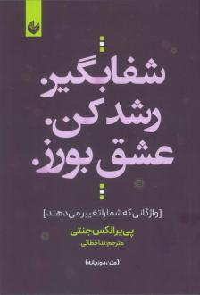 دانلود pdf کتاب شفا بگیر. رشد کن. عشق بورز. پی یر الکس جنتی