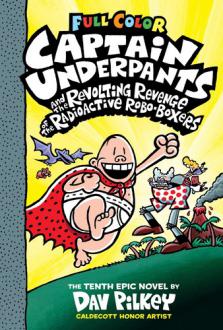 دانلود pdf کتاب captain Undepants vol. 10 دیو پیلکی