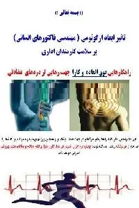 دانلود pdf کتاب تاثیر ابعاد ارگونومی بر سلامت کارمندان اداری رایگان