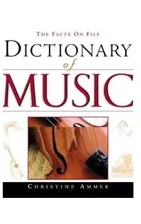 دانلود pdf کتاب دیکشنری موزیک رایگان