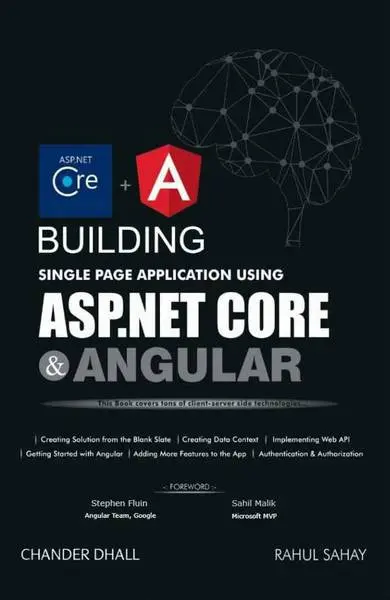 دانلود pdf کتاب Building Single Page Application Using ASP.NET Core and Angular رایگان