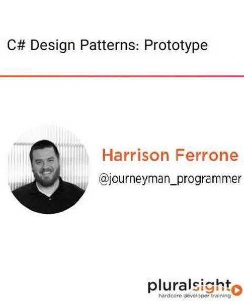 دانلود کتاب دوره ویدیویی C# Design Patterns: Prototype رایگان