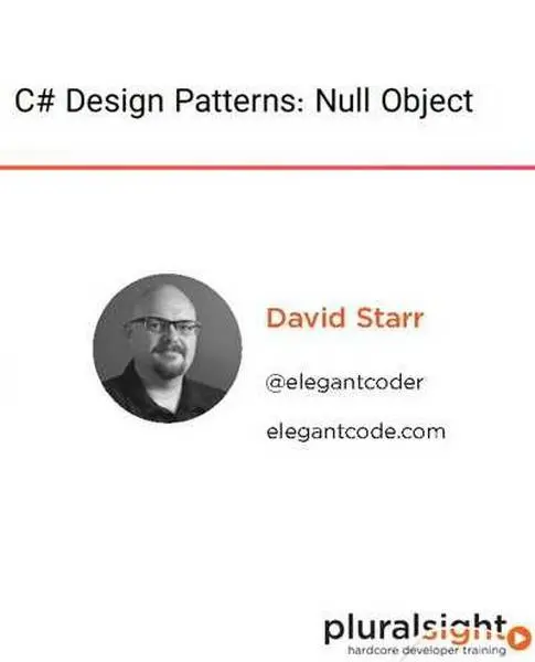 دانلود کتاب دوره ویدیویی C# Design Patterns: Null Object رایگان