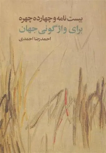 دانلود pdf کتاب بیست نامه و چهارده چهره برای واژگونی جهان احمدرضا احمدی