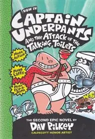 دانلود pdf کتاب Captain Underpants 2 دیو پیلکی
