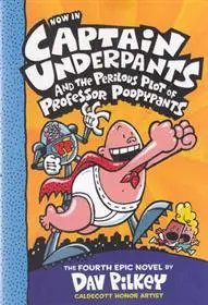 دانلود pdf کتاب Captain Underpants 4 دیو پیلکی