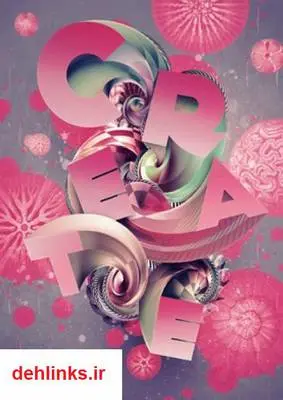دانلود pdf کتاب ایجاد متن سه بعدی در نرم افزار Photoshop CS5