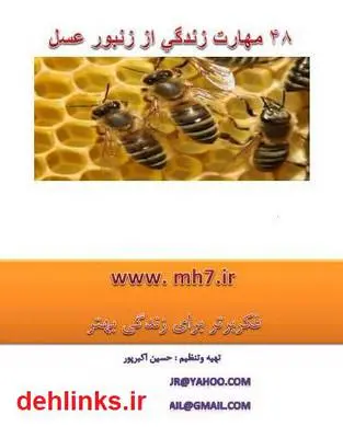 دانلود pdf کتاب 48 مهارت زندگی از زنبور عسل حسین اکبرپور