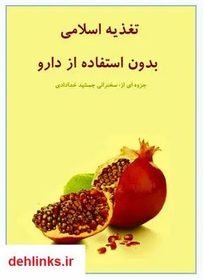 دانلود pdf کتاب تغذیه اسلامی بدون استفاده از دارو جمشید خدادادی