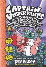 دانلود pdf کتاب Captain Underpants 3 دیو پیلکی