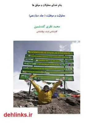دانلود pdf کتاب معلولیت و موفقیت - جلد دوازدهم محمد نظری گندشمین