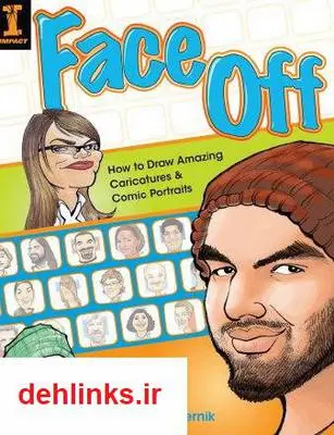 دانلود pdf کتاب آموزش طراحی و رسم کاریکاتور (how to draw amazing caricatures) harry hamernik