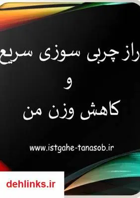 دانلود pdf کتاب راز چربی سوزی سریع و کاهش وزن من امید قشقایی