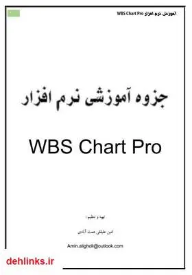 دانلود pdf کتاب آموزش سریع نرم افزار WBS Chart Pro امین علیقلی
