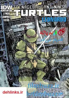 دانلود pdf کتاب کمیک لاکپشت های نینجا - قسمت چهارم