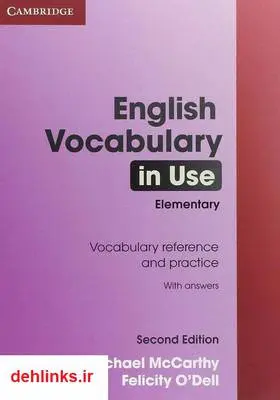 دانلود pdf کتاب لغات سطح ابتدایی english vocabulary in use