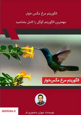 دانلود pdf کتاب الگوریتم مرغ مگس خوار، مهم‌ترین الگوریتم گوگل را کامل بشناسید مهران منصوری فر