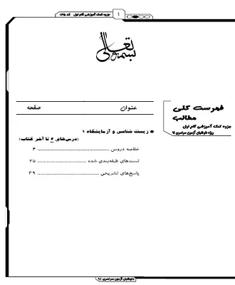 دانلود pdf جزوه حد و پیوستگی حسابان پایه یازدهم ریاضی و تجربی رایگان | ویژه کنکور
