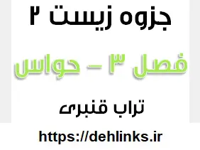 دانلود pdf جزوه زیست شناسی دو ، فصل حواس رایگان | ویژه کنکور