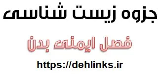 دانلود pdf جزوه زیست شناسی فصل ایمنی بدن رایگان | ویژه کنکور