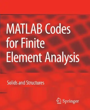 دانلود pdf کتاب کدهای متلب برای آنالیز المان محدود رایگان