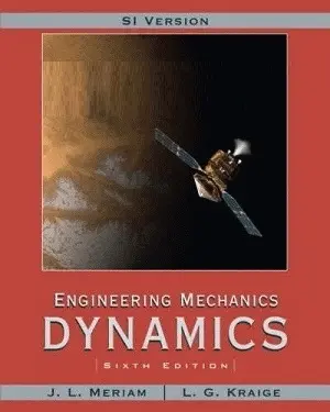 دانلود pdf کتاب و حل المسائل دینامیک مریام ویرایش 6 رایگان