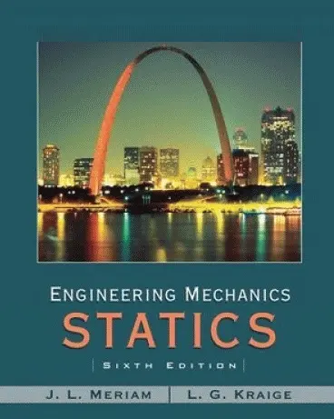 دانلود pdf کتاب و حل المسائل استاتیک مریام ویرایش 6 رایگان
