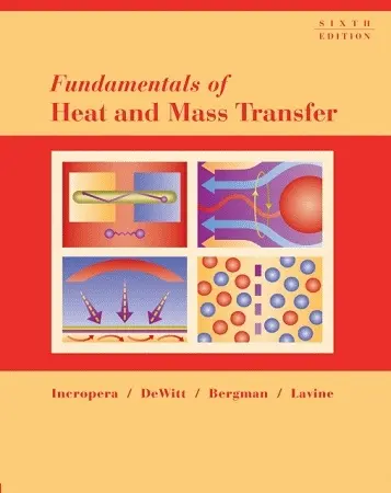 دانلود pdf کتاب و حل المسائل انتقال حرارت و جرم اینکروپرا ویرایش 6 رایگان