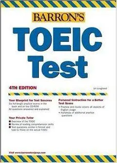 دانلود pdf کتاب Barrons TOEIC, Test of English for International Communication