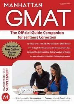 دانلود pdf کتاب Official Guide Companion for Sentence Correction
