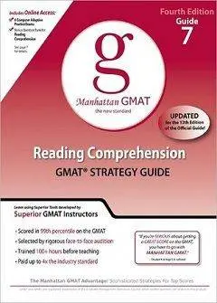 دانلود pdf کتاب Manhattan GMAT Reading Comprehension 4th edition - Guide 7