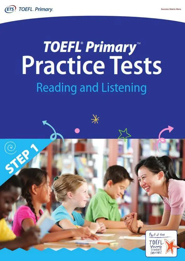 دانلود pdf کتاب TOEFL Primary Practice Tests - Reading and Listening