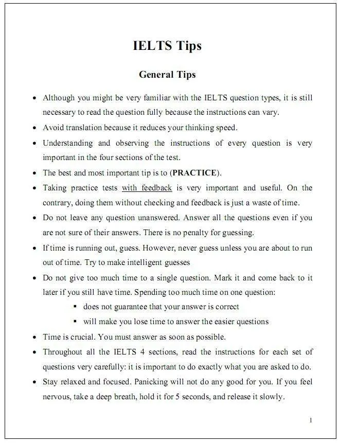 دانلود pdf کتاب IELTS Tips