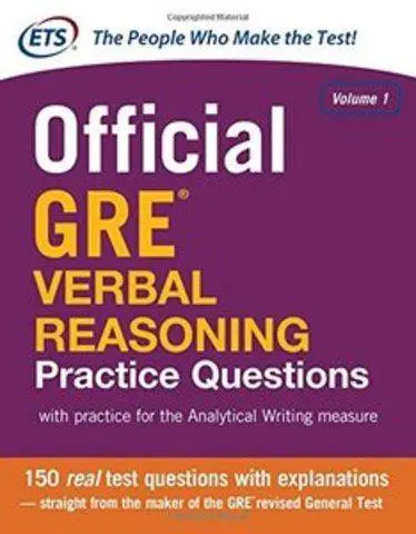 دانلود pdf کتاب Official GRE Verbal Reasoning Practice Questions by Educational Testing Service