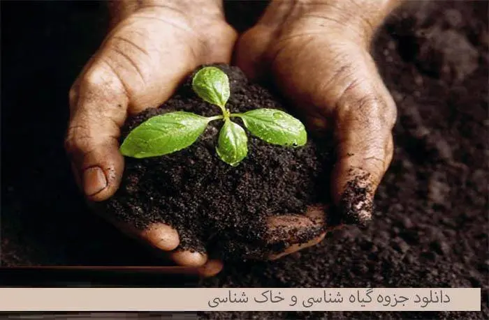 دانلود pdf گیاه شناسی و خاک شناسی