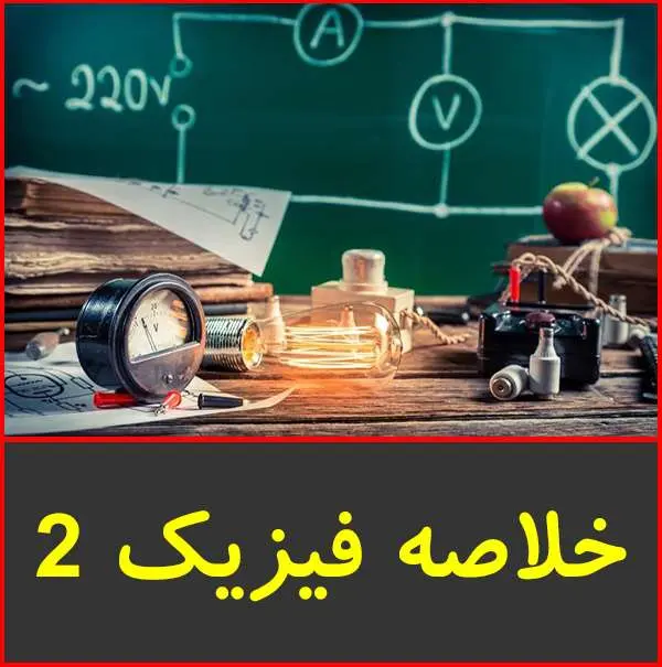 دانلود pdf جزوه خلاصه فیزیک ۲ دبیرستان