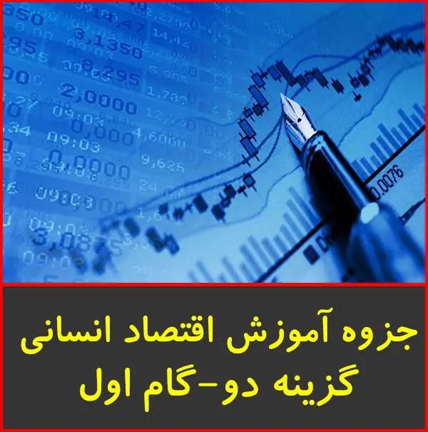 دانلود pdf جزوه آموزش اقتصاد رشته انسانی|گزینه دو
