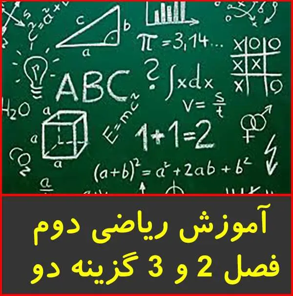 دانلود pdf جزوه آموزش ریاضی ۲ فصل تابع|گزینه دو