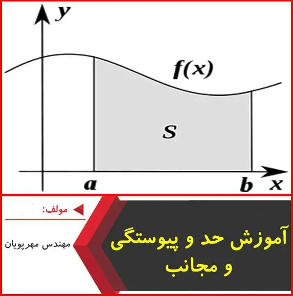دانلود pdf جزوه آموزش حد،پیوستگی و مجانب|مهرپویان