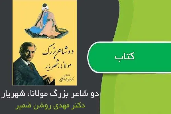 دانلود pdf کتاب دو شاعر بزرگ مولانا، شهریار مهدی روشن ضمیر