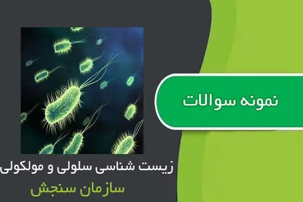 دانلود pdf نمونه سوالات زیست شناسی سلولی و مولکولی