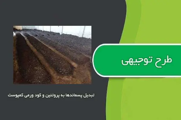دانلود pdf کتاب طرح توجيهي تبديل پسماندها به پروتئين و كود ورمي كمپوست
