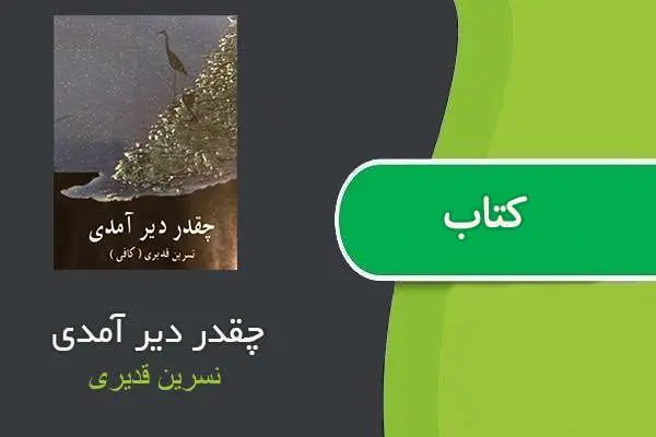 دانلود pdf کتاب چقدر دیر آمدی نسرین قدیری